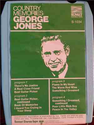 George Jones  - Country Memories