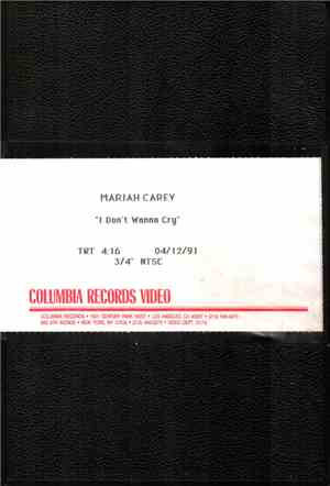 Mariah Carey - I Don't Wanna Cry