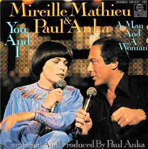 Mireille Mathieu & Paul Anka - You And I / A Man And A Woman