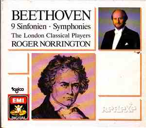Beethoven, Roger Norrington, London Classical Players - 9 Sinfonien