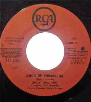 Galy Galiano - Amor De Primavera / Frio De Ausencia