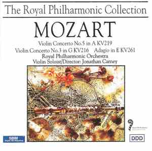 Mozart - Royal Philharmonic Orchestra, Jonathan Carney - Violin Concerto No ...