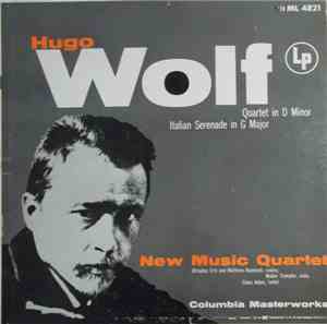 New Music Quartet, Hugo Wolf - Italian Serenade In G Major / Quartet In G M ...