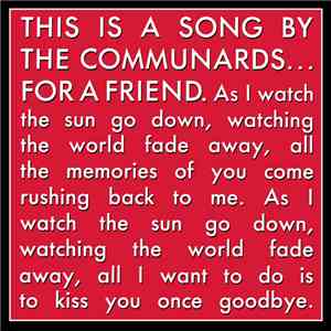 The Communards - For A Friend