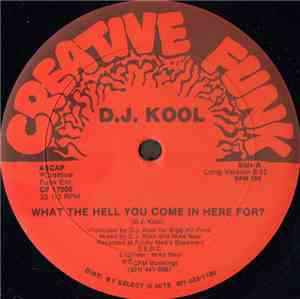 D.J. Kool - What The Hell You Come In Here For?