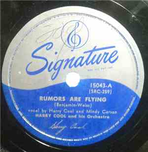 Harry Cool And His Orchestra - Rumors Are Flying/The Whole World Is Singing ...