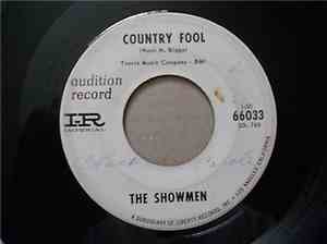 The Showmen - It Will Stand / Country Fool