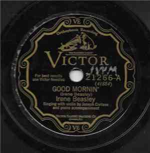 Irene Beasley - Good Mornin' / Go 'Long, Lasses