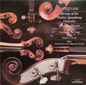 Tchaikovsky, Barber, Elgar, Charles Munch, Strings Of The Boston Symphony O ...