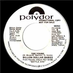 Billion Dollar Babies - Too Young
