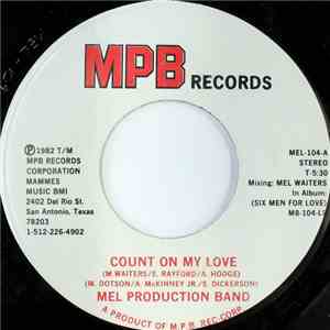 Mel Production Band - Count On My Love / Zodiac