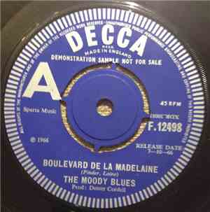 The Moody Blues - Boulevard De La Madeleine / This Is My House