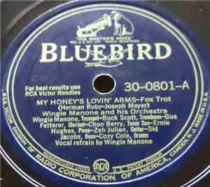 Wingie Manone And His Orchestra - My Honey's Lovin' Arms / When My Sugar Wa ...