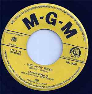 Connie Francis - Too Many Rules