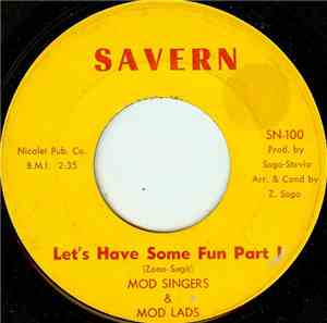 Mod Singers & Mod Lads - Let's Have Some Fun / Fun Time
