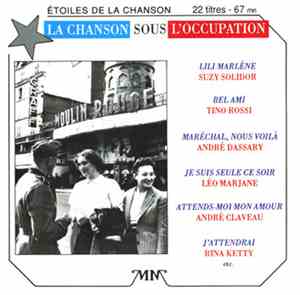 Various - La Chanson Sous L'Occupation
