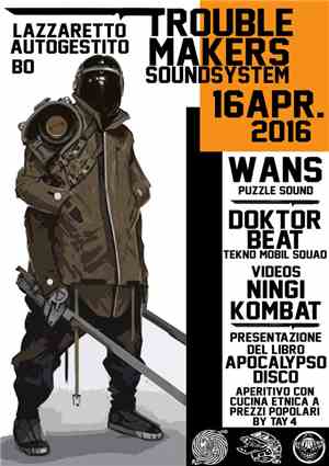 Wans  - WaNs - liveset at CSOA Lazzaretto Autogestito, Bologna