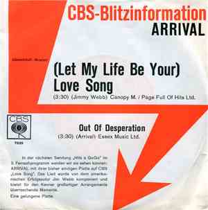 Arrival  - (Let My Life Be Your) Love Song