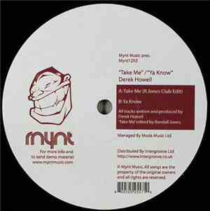 Derek Howell - Take Me / Ya Know