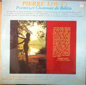 Pierre Louÿs - Poèmes, Et Chansons De Bilitis