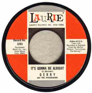 Gerry And The Pacemakers - It's Gonna Be Alright
