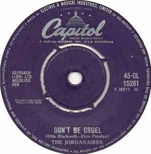 The Jordanaires - Don`t Be Cruel