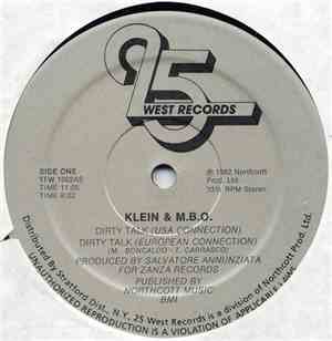Klein & M.B.O. - Dirty Talk