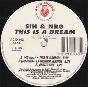 Sin & NRG - This Is A Dream