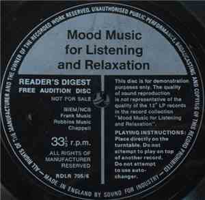 Various - Mood Music For Listening And Relaxation