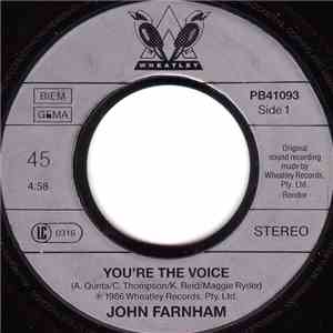 John Farnham - You're The Voice / Going, Going, Gone