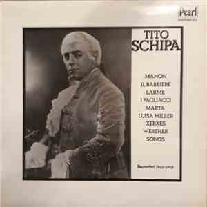 Tito Schipa - Tito Schipa Recorded 1925-1928