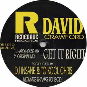 David Crawford  - Get It Right