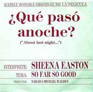 Sheena Easton - ¿Qué Pasó Anoche? So Far So Good