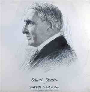 Warren G. Harding - Selected Speeches