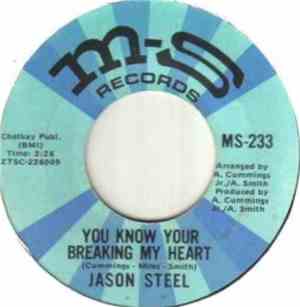 Jason Steel  - You Know Your Breaking My Heart / Suppose