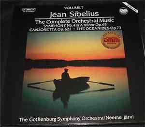 Jean Sibelius - The Gothenburg Symphony Orchestra / Neeme Järvi - The Compl ...
