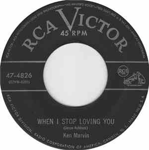Ken Marvin - When I Stop Loving You/The Honky Tonk Melody