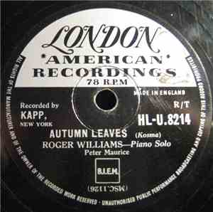 Roger Williams  - Autumn Leaves / Take Care