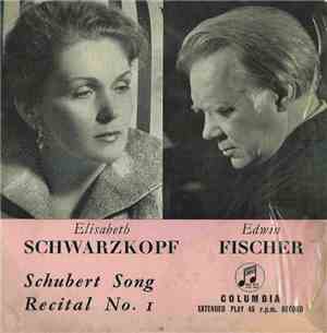 Schubert - Elisabeth Schwarzkopf, Edwin Fischer - Schubert Song Recital No. ...