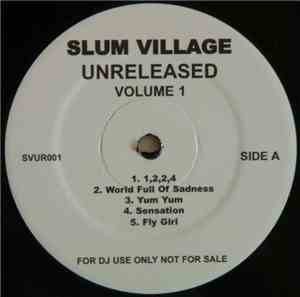 Slum Village - Unreleased Volume 1