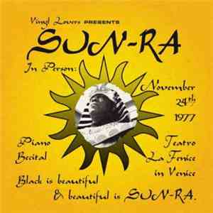 Sun-Ra - Piano Recital - Teatro La Fenice In Venice