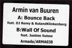 Armin van Buuren - Bounce Back / Wall Of Sound