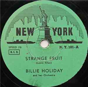 Billie Holiday And Her Orchestra - Strange Fruit / Fine And Mellow