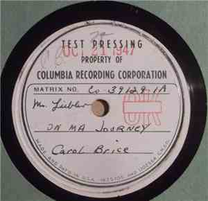 Carol Brice - On Ma Journey