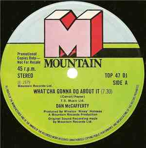 Dan McCafferty - What'cha Gonna Do 'Bout It