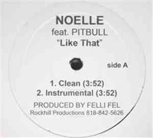 Noelle & Pitbull - Like That