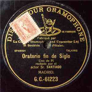 Sr. Santiago - Oratorio Fin De Siglo