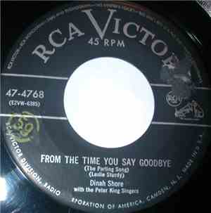 Dinah Shore With The Peter King Singers - From The Time You Say Goodbye / W ...