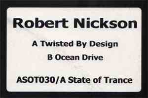 Robert Nickson - Twisted By Design / Ocean Drive