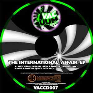 Sash Dee & Andy Vilo - The International Affair EP